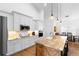 Spacious kitchen with island, stainless appliances, and ample storage at 700 Old Geneva Rd, Geneva, FL 32732