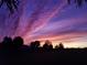 Colorful sunset with vibrant shades of purple and pink, set against silhouette of trees at 700 Old Geneva Rd, Geneva, FL 32732