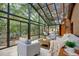 Sunroom with floor-to-ceiling windows and a comfortable seating area at 1609 Glen Eagles Way, Orlando, FL 32804