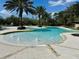 Sparkling community pool with multiple seating areas, perfect for relaxation and recreation at 17426 Saw Palmetto Ave, Clermont, FL 34714