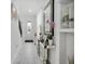 Welcoming entryway with marble floors, decorative accents, and mirror at 17426 Saw Palmetto Ave, Clermont, FL 34714