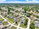 Aerial view of a neighborhood featuring single Gathering homes with lush landscaping at 2375 Belen Dr, Deltona, FL 32738