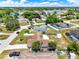 Home with a fenced yard, shed and a partially covered patio, in a quiet neighborhood at 2375 Belen Dr, Deltona, FL 32738