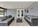 Outdoor patio area with comfortable seating and a welcoming atmosphere for gatherings at 2375 Belen Dr, Deltona, FL 32738
