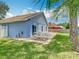 Backyard with a brick patio and picnic table at 2641 Delcrest Dr, Orlando, FL 32817