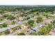 Aerial view showing a residential neighborhood with mature trees near downtown at 3024 Saratoga Dr, Orlando, FL 32806