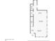 Detailed floor plan showcasing the layout of a single-story townhome with labeled rooms and dimensions at 3303 Azolla St, Orlando, FL 32808