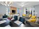Inviting living room with modern decor, television, and comfortable seating at 6027 Strada Isle Way, Orlando, FL 32835