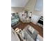 Open floor plan combining the kitchen, dining area, and living room, creating a seamless flow at 6328 Raleigh St # 814, Orlando, FL 32835