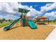 Community playground featuring slides, climbing structures, and a covered picnic area at 633 Greymount St, Davenport, FL 33837
