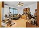 Comfortable office area with natural light and storage, ideal for productivity and relaxation at 9642 Florida Boys Ranch Rd, Clermont, FL 34711