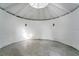 Unique curved interior pool house with lighting and skylight detail, perfect for entertaining at 1148 Northcrest Dr, Apopka, FL 32703