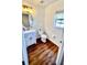 Updated half bath with modern fixtures and stylish vanity at 12621 Tanja King Blvd, Orlando, FL 32828