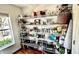 Well-organized pantry with ample shelving for storage at 12621 Tanja King Blvd, Orlando, FL 32828
