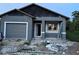Exterior view of home during construction showing the garage and front entrance at 134 W Northside Dr, Lake Wales, FL 33853