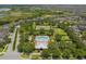 Community aerial showcasing a pool, tennis courts, and green spaces in a lush, residential setting at 15424 Sweet Orange Ave, Winter Garden, FL 34787
