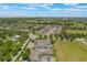 Aerial view of a community featuring manicured lawns, lush greenery, and mature trees at 15424 Sweet Orange Ave, Winter Garden, FL 34787