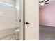 Bathroom with tub, tile floors and shower at 15424 Sweet Orange Ave, Winter Garden, FL 34787