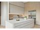 Modern kitchen with a large island, sleek cabinetry, and stainless steel appliances at 1742 Temple Dr, Winter Park, FL 32789