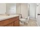 Bathroom featuring single vanity and a shower/tub combo at 2315 Black Lake Blvd, Winter Garden, FL 34787