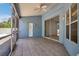 Covered lanai with tile flooring at 2674 Sugar Pine Run, Oviedo, FL 32765
