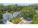Aerial view of the home showcasing its well-maintained lawn, landscaping, and neighborhood at 2767 Aragon Ter, Lake Mary, FL 32746