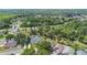 Scenic aerial view of a residential neighborhood surrounded by lush greenery and mature trees at 2767 Aragon Ter, Lake Mary, FL 32746