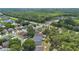 Beautiful aerial view showcasing the layout of a residential community with tree-lined streets at 2767 Aragon Ter, Lake Mary, FL 32746