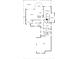 Detailed floor plan showcasing the layout of the main level, including living areas, bedrooms and baths at 419 Whitcomb Dr, Geneva, FL 32732