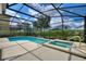 Inviting screened-in pool and spa area, perfect for relaxation and outdoor fun at 5368 Oakbourne Ave, Davenport, FL 33837