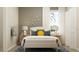 Serene bedroom with a comfortable bed, stylish décor, and ample natural light at 7374 Ivy Tendril Ave, Orlando, FL 32829