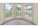 Bright bay window with views of the pool and backyard at 1154 Feather Dr, Deltona, FL 32725