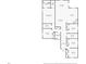Detailed floor plan showcasing bedroom, bathroom, kitchen, and living room layouts with dimensions at 12835 Del Lago Dr, Astatula, FL 34705