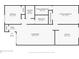 A detailed floor plan shows the layout of the home with dimensions for each room at 1288 Americana Pl, Orlando, FL 32807