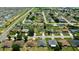 Expansive aerial view of the neighborhood, showcasing the community layout and residential homes at 130 Winsor Ave, Davenport, FL 33837