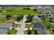 Neighborhood aerial view featuring community layout, pools, and various single-Gathering homes at 130 Winsor Ave, Davenport, FL 33837