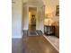 Hallway with hardwood floors leading to bedroom and bathroom at 1600 Dauphin Ln, Orlando, FL 32803