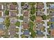 Overhead view of the property, displaying its location within a residential neighborhood at 1905 Emily Blvd, Winter Haven, FL 33884