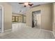 Open-concept living area with views to the kitchen at 2351 El Prado Ter, Deltona, FL 32725