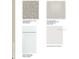 Selections include Shaw carpet, Vancouver Silver tile, Shaker cabinets, and Quartz Pebble White at 317 Cornerstone Dr, Groveland, FL 34736