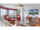 Bright and airy living room featuring comfortable seating and beautiful decor at 4 Oceans West Blvd # 502D, Daytona Beach Shores, FL 32118
