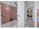 The bathroom has a shower and leads to the bedroom at 565 S Floyd Cir, Deltona, FL 32725