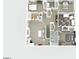 Second floor layout showing bedrooms, bathrooms, and hallway arrangements, detailed in a top-down 3D view at 9024 Alba Ln, Kissimmee, FL 34747