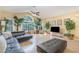 Spacious living room with hardwood floors and bright natural light at 2727 N Poinciana Blvd # 134, Kissimmee, FL 34746