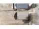 A bird's eye view shows the layout and landscaping of the property at 1027 Sheeler Hills Dr, Apopka, FL 32703