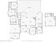 Detailed floor plan of home layout including living spaces, bedrooms, kitchen, and bathrooms at 1689 Wingspan Way, Winter Springs, FL 32708