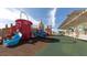 Colorful playground with slides and shaded benches for children to enjoy at 2114 Fleming Mist Pl, Kissimmee, FL 34747