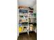 Walk-in closet with shelving provides ample storage space and organization at 2388 Baronsmede Ct, Winter Garden, FL 34787