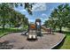 Community playground with slides, climbing structures, and safety surfacing for endless fun and recreation at 264 Milestone Dr, Haines City, FL 33844