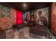 Unique themed bedroom with brick accent wall and two twin beds at 2816 Simile St, Kissimmee, FL 34746